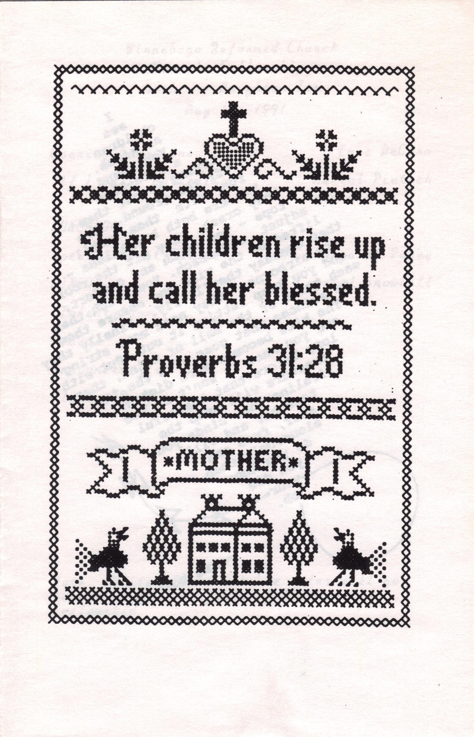 1991: Women's Mother/Daughter Tea (1)